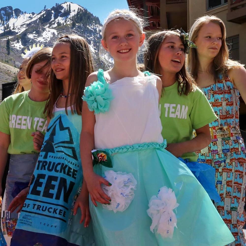 Envirolution trashion show: water is the driving force