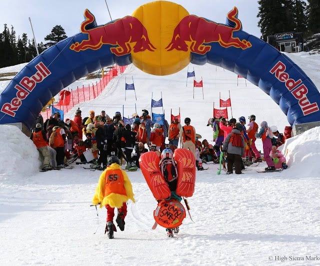 Red Bull Pain McShlonkey, start arch