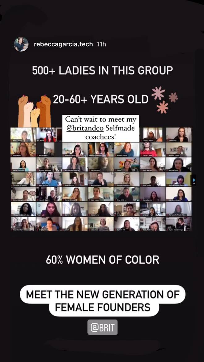 One cohort wall: 500+ women, 60% women of color