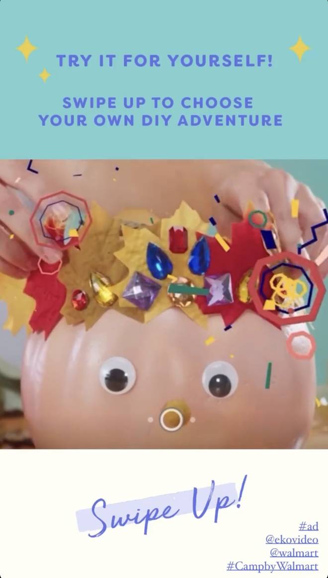 Camp by Walmart: choose your own DIY adventure ad unit