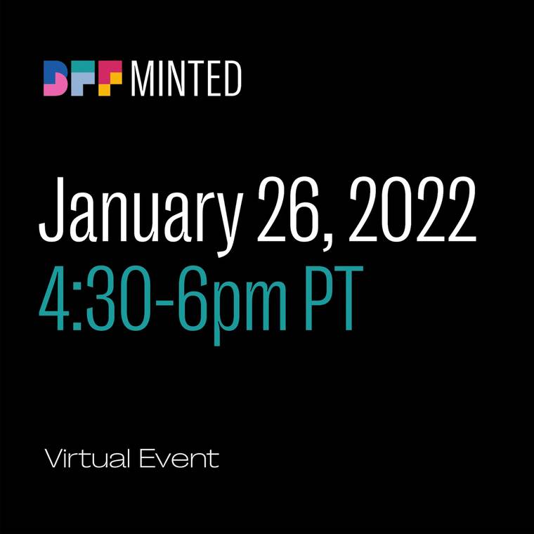 BFF MINTED, virtual event creative