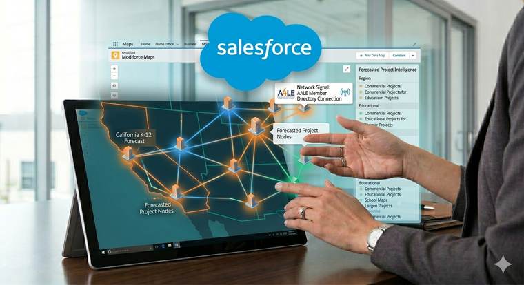 Forecasted project intelligence, part of the same system